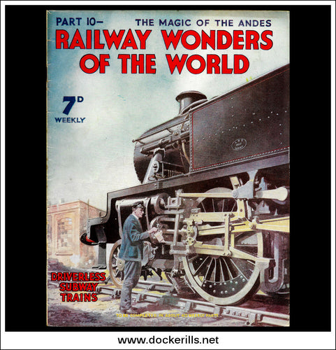 Railway Wonders Of The World Magazine No. 10.