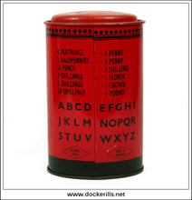 Letter Box Money Box. Vintage Tin Toy, Reliable Series, Great Britain 2.