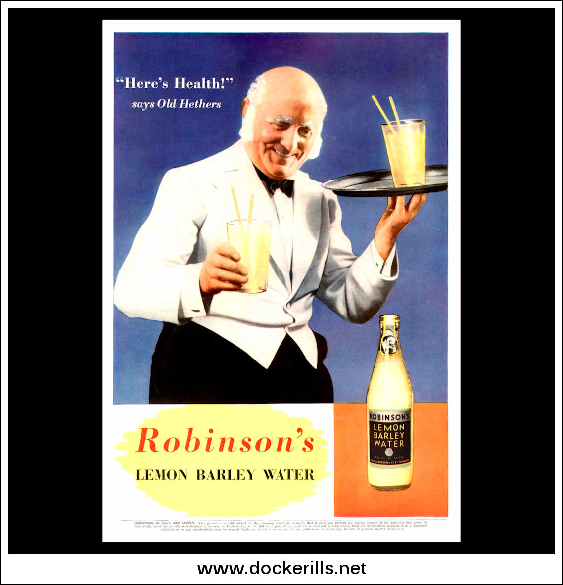 Is robinsons lemon barley cheap water good for you