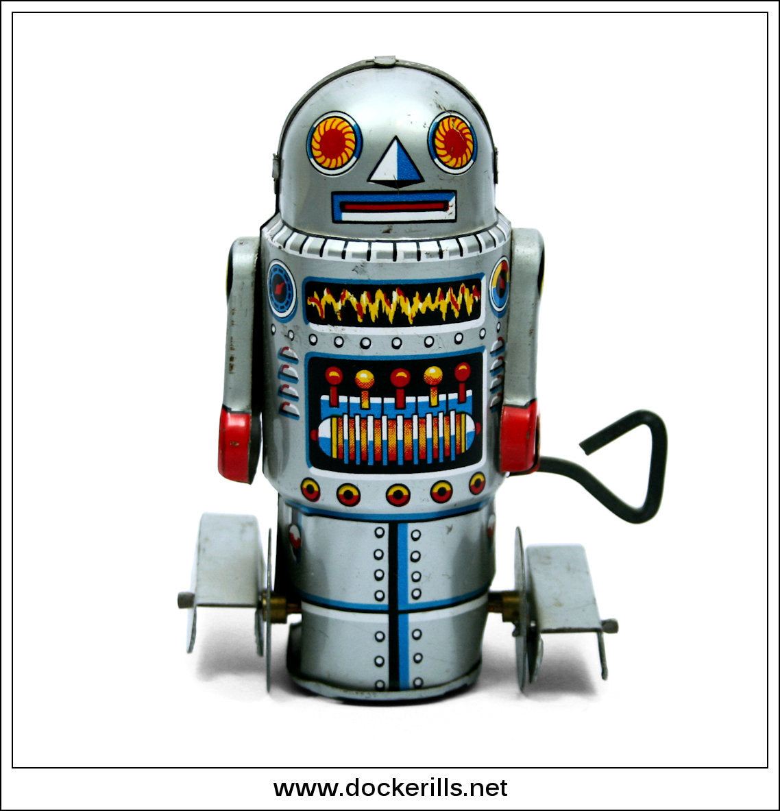 その他 JAPAN made  Blik Robot Robot 7, Yoneya / Noguchi, Japan. Vintage Tin Plate Clockwork