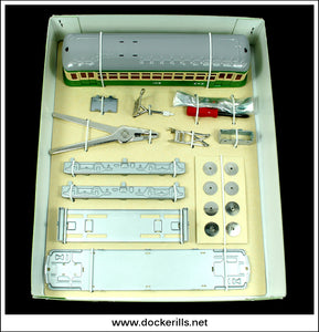 Enoden Tram. Vintage Tin Plate Kit of Parts, Sanko / Sankou, Japan 2.