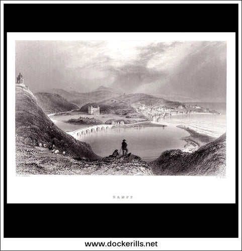 Antique Print, A View of 