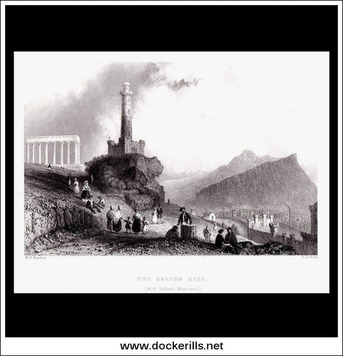 Antique Print. A View Of 