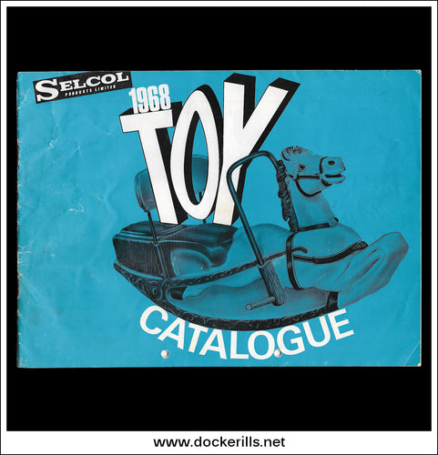 Original Vintage Sales Catalogue / Brochure 1968 for Selcol Ltd., England. Plastic Toy Manufacturer.