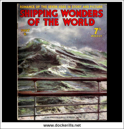 Shipping Wonders Of The World Magazine No. 6. 1936. Scott, Bremen And Europa.