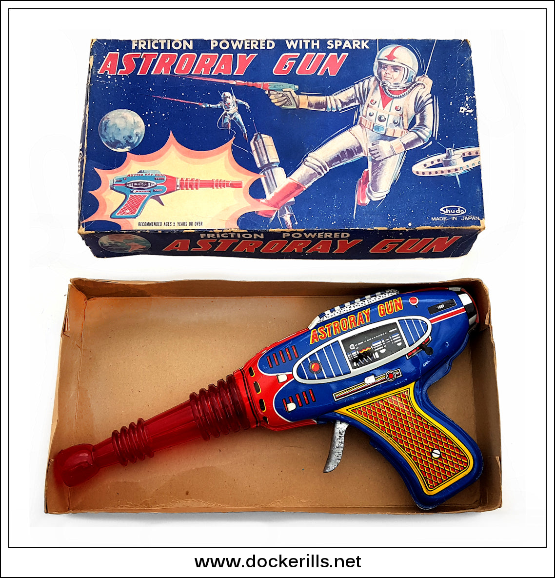 当店だけの限定モデル Tin Vintage Gun. Astroray Plate Shudo Gun, Ray Space Toy その他