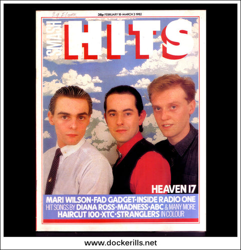 Smash Hits Magazine, February 18 - March 3, 1982. Vol. 4, No. 4.