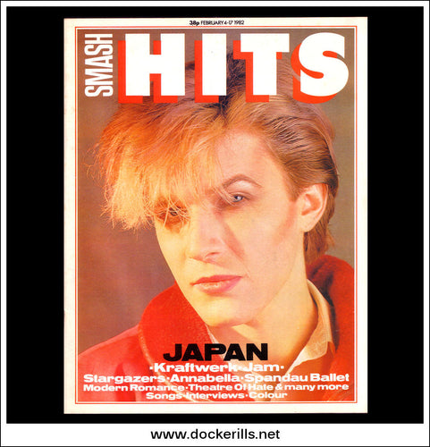 Smash Hits Magazine, February 4-17, 1982. Vol. 4, No. 3.