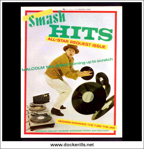 Smash Hits Magazine, January 6 - 19, 1983. Vol. 5, No. 1.