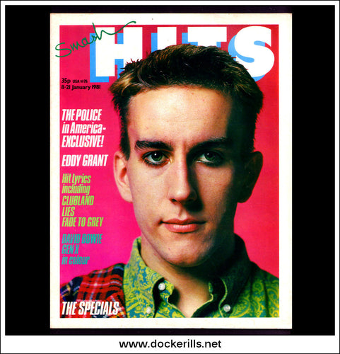 Smash Hits Magazine, January 8-21, 1981.