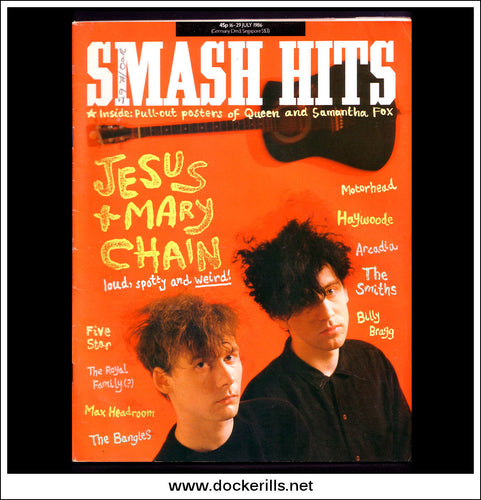 Smash Hits Magazine, July 16 - 29, 1986. Vol. 8, No. 15.