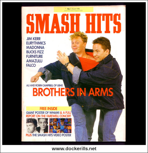Smash Hits Magazine, July 2 - 15, 1986. Vol. 8, No. 14.