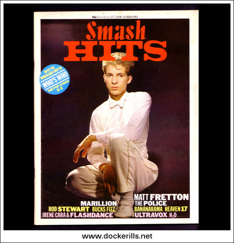 Smash Hits Magazine, June 23 - July 6, 1983. Vol. 5, No. 13.
