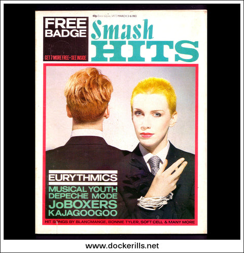 Smash Hits Magazine, March 3 - 16, 1983. Vol. 5, No. 5.