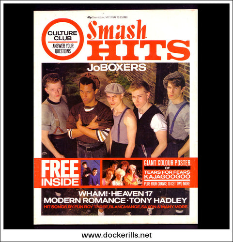 Smash Hits Magazine, May 12 - 25, 1983. Vol. 5, No. 10.