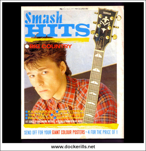 Smash Hits Magazine, May 26 - June 8, 1983. Vol. 5, No. 11.