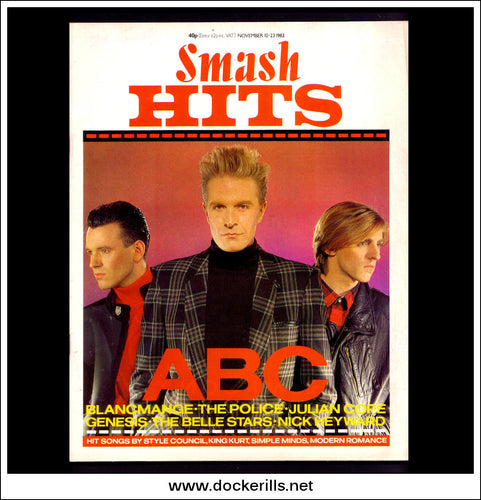 Smash Hits Magazine, November 10 - 23, 1983. Vol. 5, No. 23.
