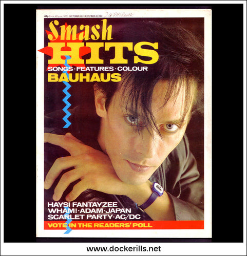 Smash Hits Magazine, October 28-November 10, 1982. Vol. 4, No. 22.
