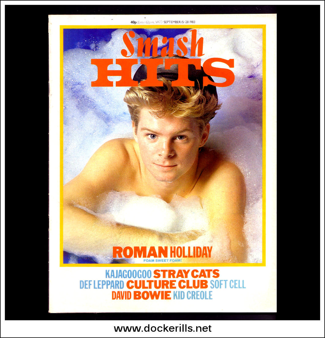 Smash Hits Magazine, September 15 - 28, 1983. Vol. 5, No. 19.