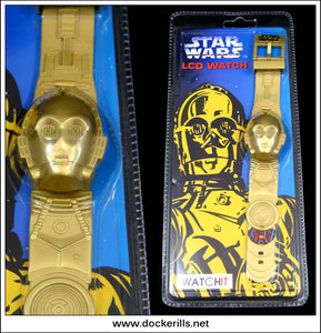 Vintage Star Wars C3PO Watch.