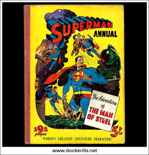 Superman Annual 1952. First British Edition.