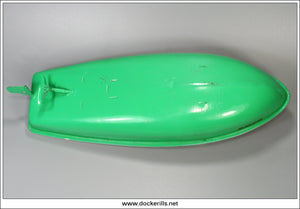 Hawk Speed Boat, Sutcliffe Pressings Ltd., England. Battery Operated Toy Boat. No Box C.