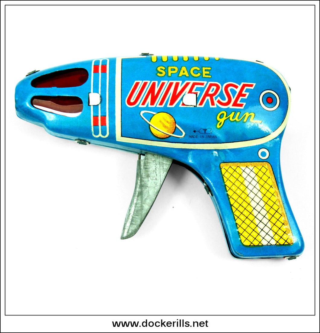Space Universe Gun T-Arrow Japan Tin Toy 2