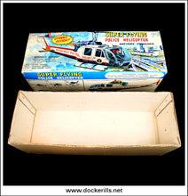 Super Flying Helicopter, T.P.S. / Toplay Ltd., Japan. SPARE PART - Original Box 2.