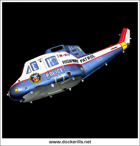Super Flying Helicopter, T.P.S. / Toplay Ltd., Japan. Spare Parts - Main Body 1.