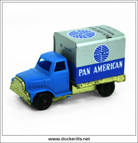 Vintage Tin Plate Lorry Truck Pan American Livery Takatoku Japan