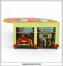 Quick Service Filling Station No. 299. Technofix, West Germany. TIN TOY SPARE PART 2