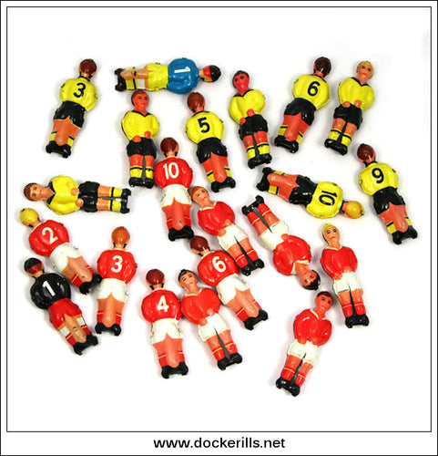 Europa Cup No. 305. Technofix, West Germany. TIN TOY SPARE PART Football Players.