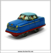 Highway Viaduct No. 298. Technofix, West Germany. TIN TOY SPARE PART Blue Clockwork Car 1.