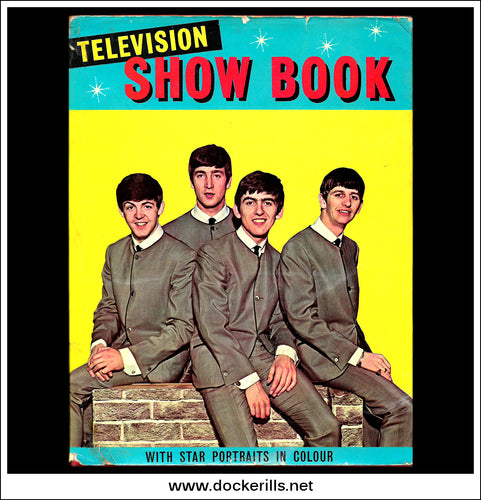 Television Show Book 1964, Popular Music Annual. Beatles Cover.