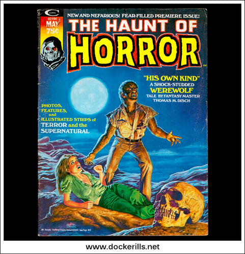 The Haunt Of Horror, Volume 1, Number 1, 1974. Horror Comic.