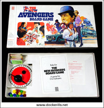 The New Avengers Board Game, Denys Fisher. Vintage Board Game, 1977 - Game.