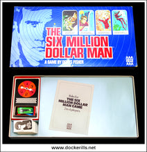 The Six Million Dollar Man Game, Denys Fisher. Vintage Board Game, 1975. 1.