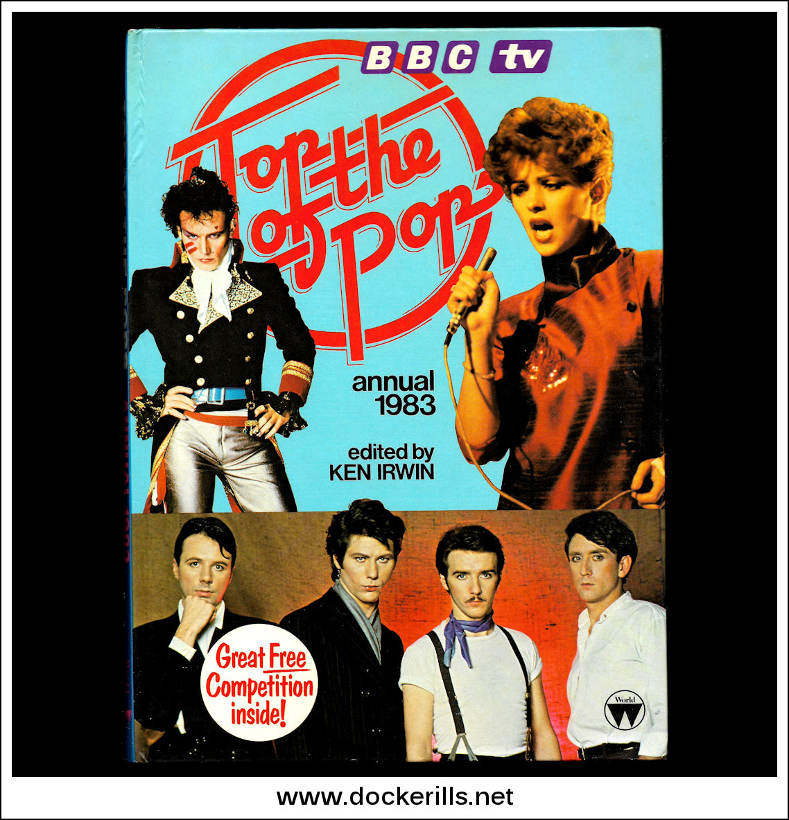 Top Of The Pops Annual, 1983. BBC TV. - Adam Ant, Ultravox etc