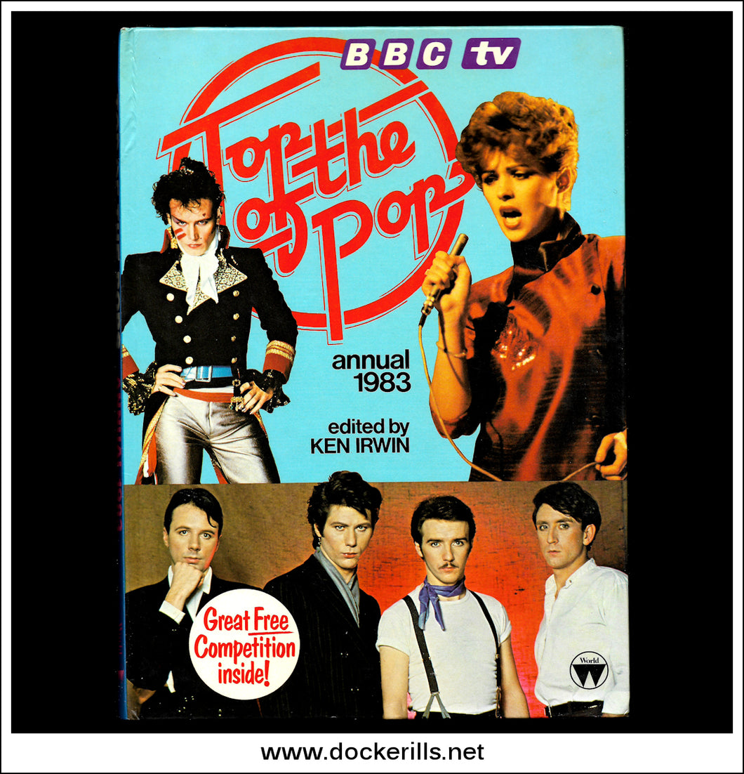 Top Of The Pops Annual, 1983. BBC TV. - Adam Ant, Ultravox etc
