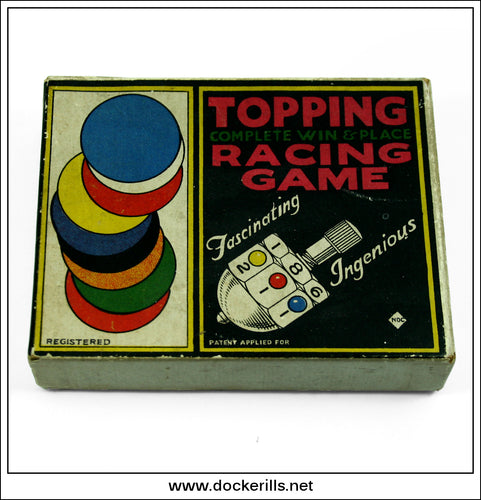 Vintage Topping Complete Win & Place Racing Game 1.