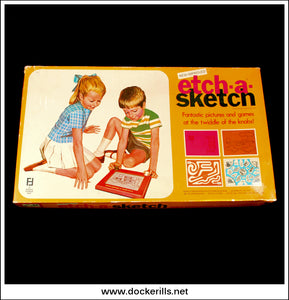 Etch-A-Sketch. New Improved, Denys Fisher 1.