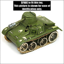 Sparking Tank, Gama, West Germany. TIN TOY SPARE PART - Main Body.
