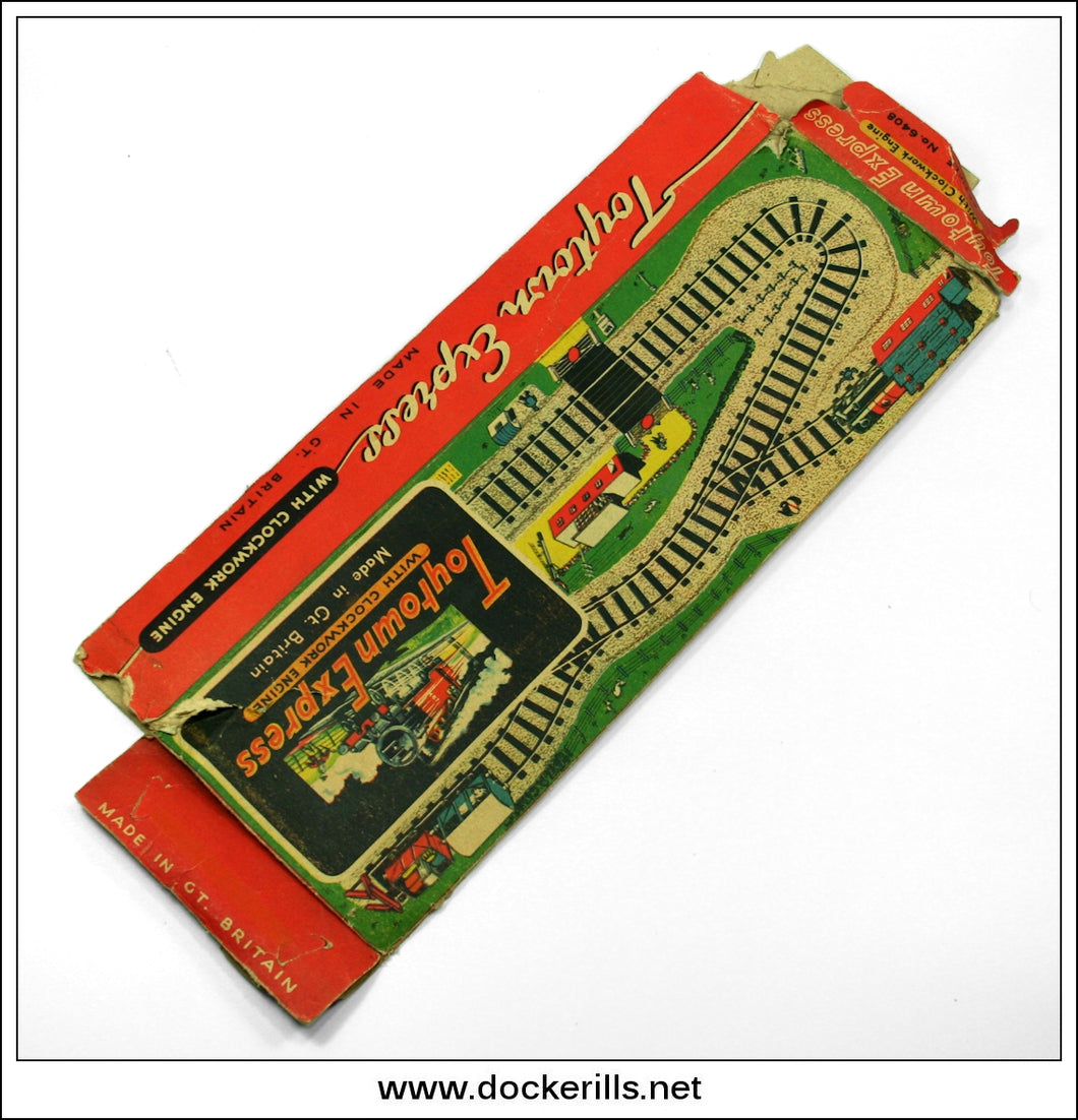 Toytown Express 6408, Mettoy, Great Britain. TIN TOY SPARE PART - Box.