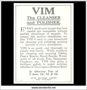 Victorian Trade Card - Vim - "My Vimmy" B.