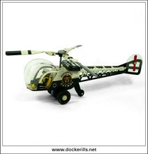 'Police Dept. Helicopter' Novelty Tin Toy, Unknown Maker, Japan 2.