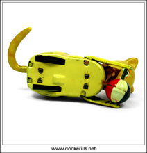 Vintage tin plate novelty toy Roll Over Cat 3