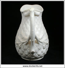 Victorian Pine Cone Themed Jug. With Diamond Registration Mark 4.