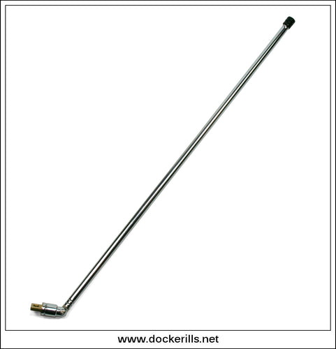 Vintage Four Section Telescopic Radio Antenna / Aerial.