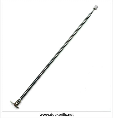 Vintage Four Section Telescopic Radio Antenna / Aerial 2.