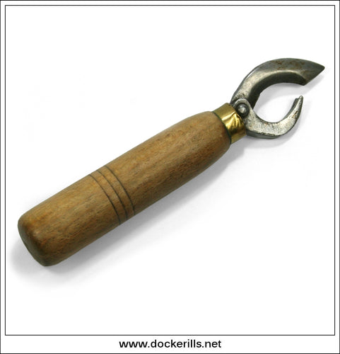Vintage/Antique Wooden Handled Tin Opener. Kitchenalia.